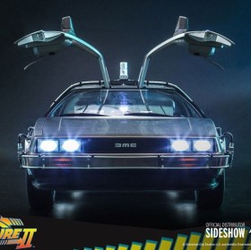 DeLorean Time Machine Back to the Future II Movie Masterpiece 1/6 Vehicle by Hot Toys